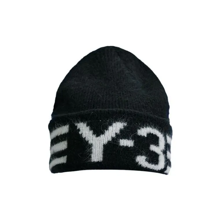 Palace X Y 3 Beanies Unisex Black