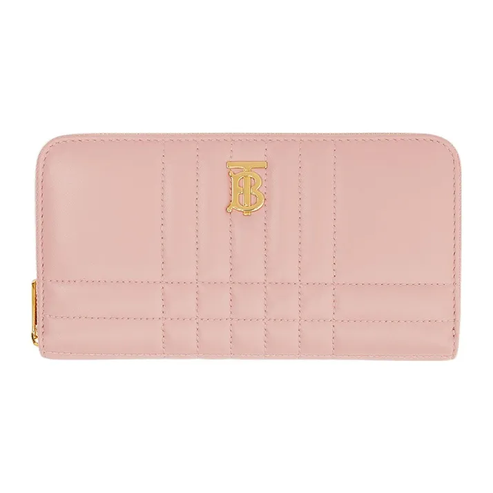 Burberry Lola Lola Bag Lambskin Wallet Women's Pink