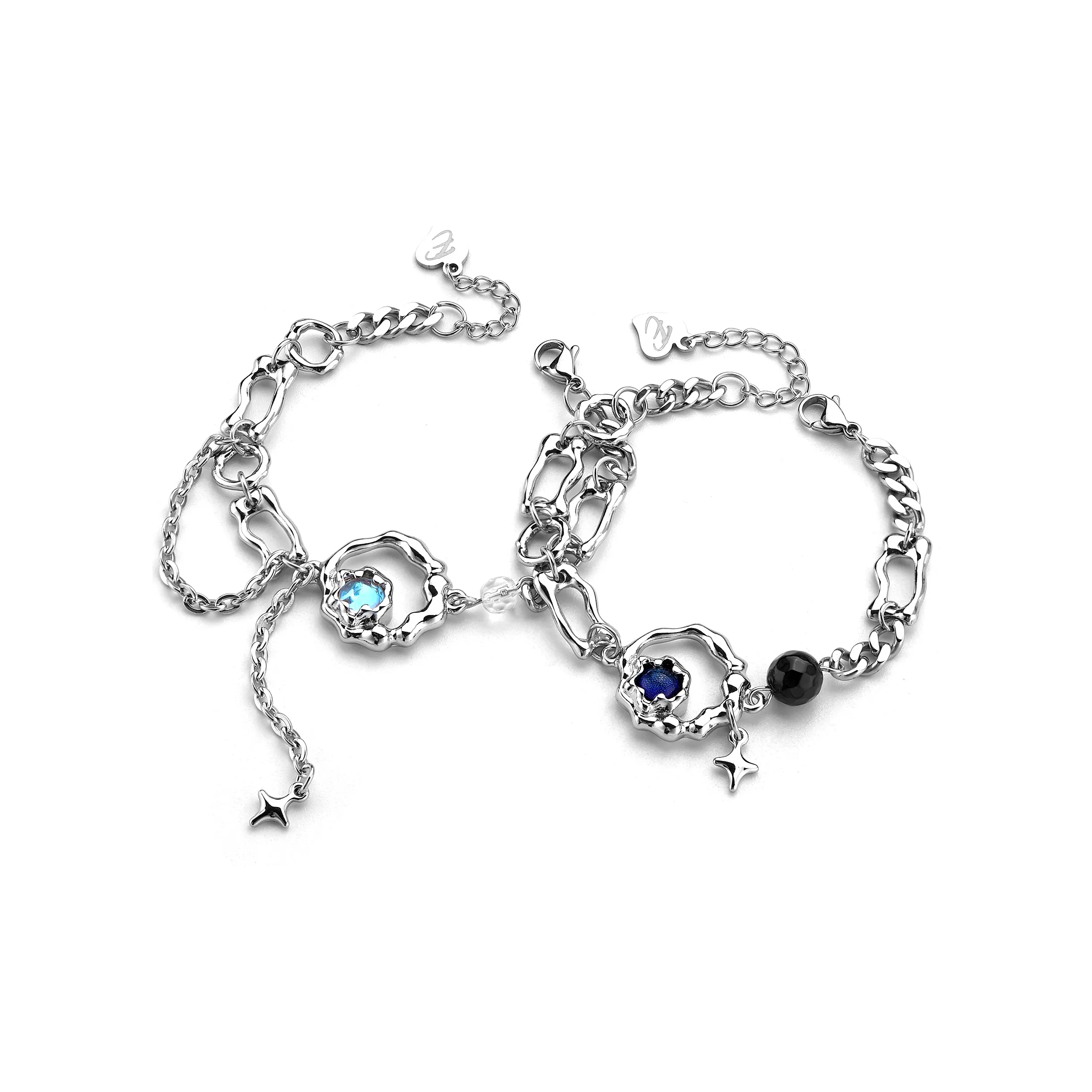 ENFANTIN Сплав Браслеты Унисекс Серебряный