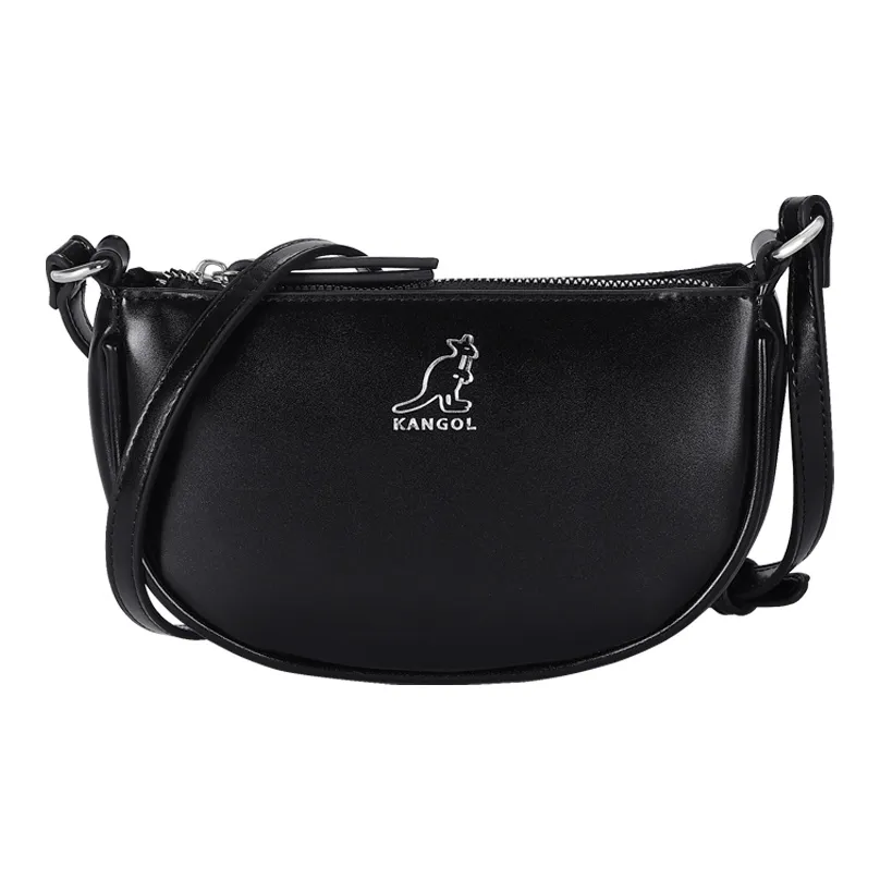 KANGOL ПУ (полиуретан) Седло Сумка Сумка-полумесяц Сумка через плечо Маленькая Женская