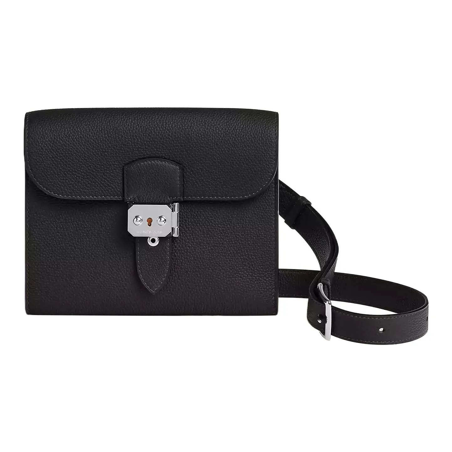 HERMES Sac A Depeches Togo Calfskin Messenger Bag, Shoulder Bag, Crossbody Bag Men's