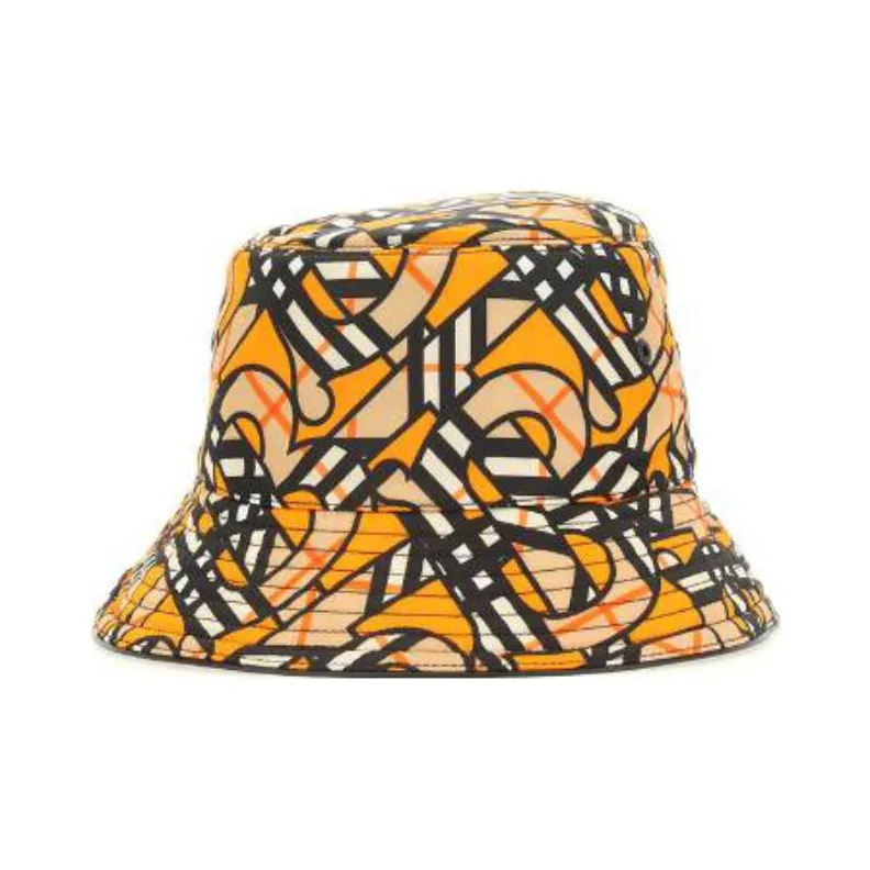 Burberry Polyamide Bucket Hats Men's Yellow/Black