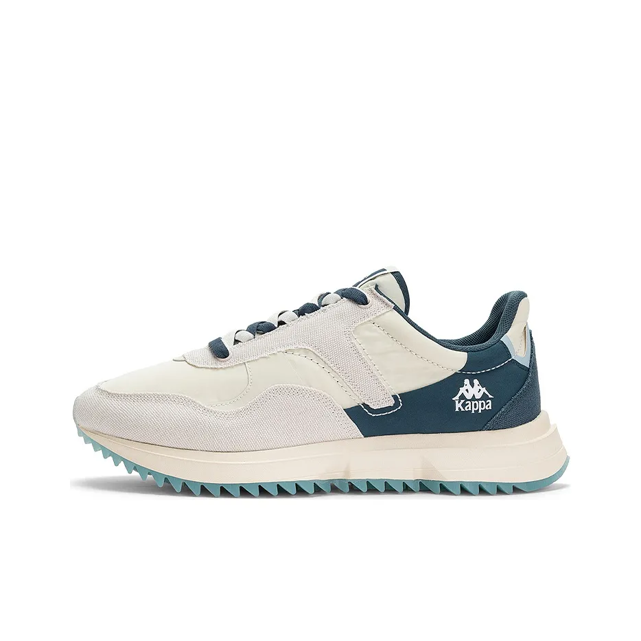 Kappa Running Shoes Unisex White Gray Blue