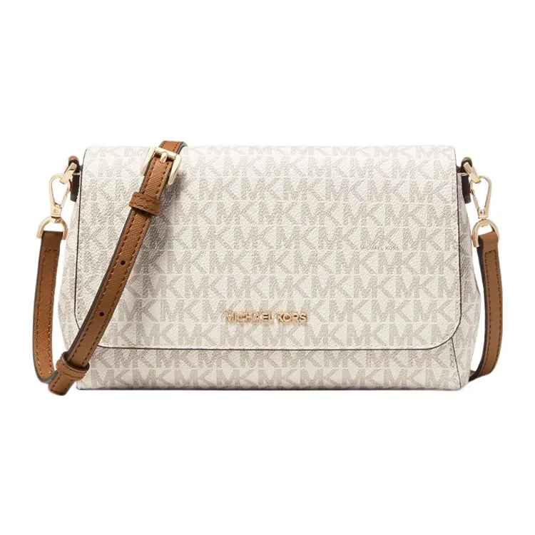 MICHAEL KORS Кожаная отделка Сумка через плечо Средняя Женская Белая