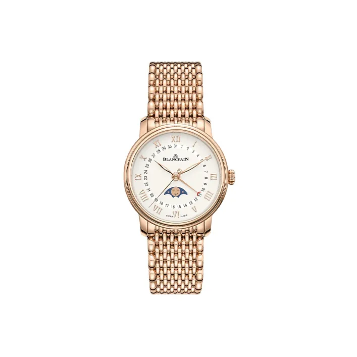 BLANCPAIN Automatic Mechanical Movement Women's Watch 33.2mm White Dial