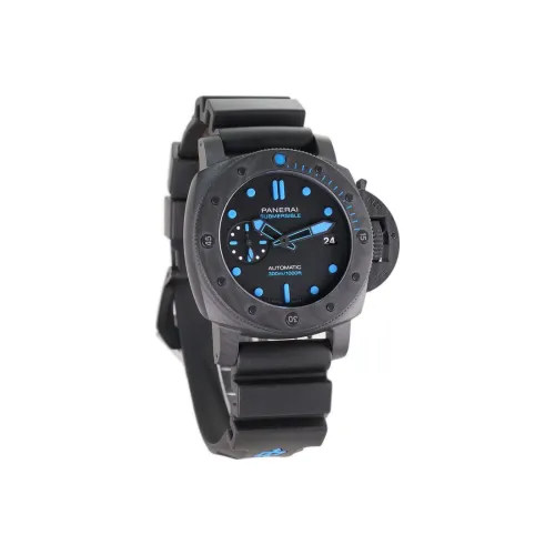 PANERAI Автоматический Механический Movement Мужские часы Submersible Collection, 42 мм, черный