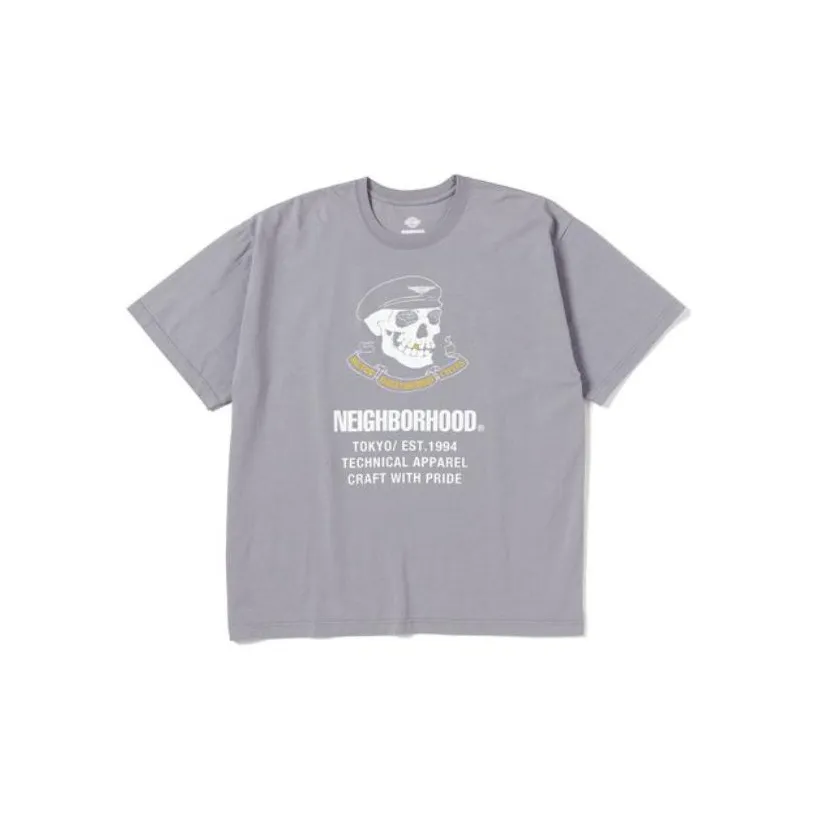 NEIGHBORHOOD X Harley Davidson Cracked Print T Shirt
