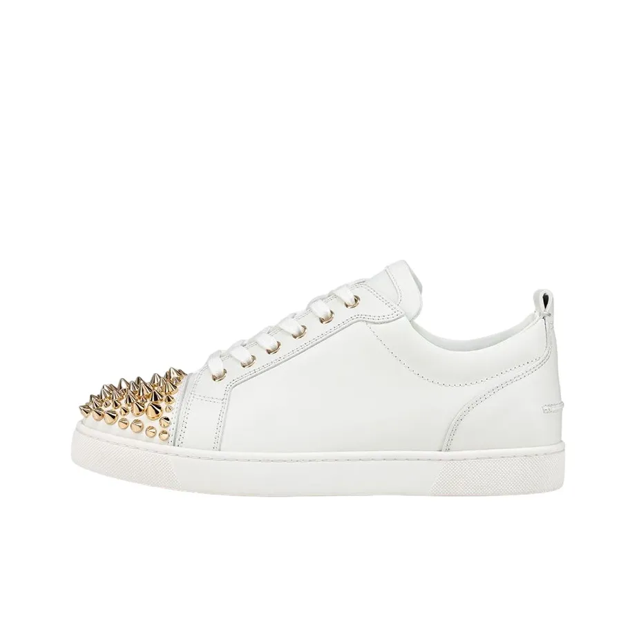 CL LUBOTING Low Top Stylish Skateboarding Shoes Men's White