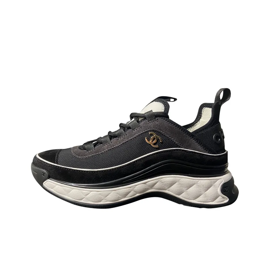 CHANEL Sports Casual Shoes Women's Black