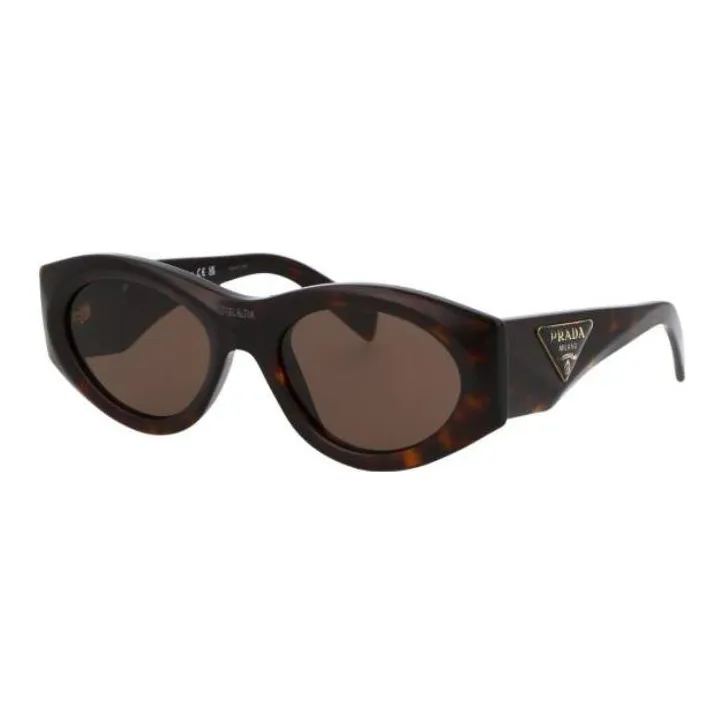 Prada Pr 18ws Matte Dark Grey Tortoise Sunglasses