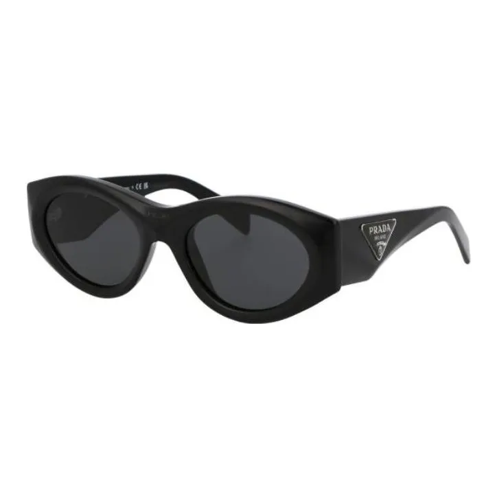 PRADA Oval Frame Sunglasses