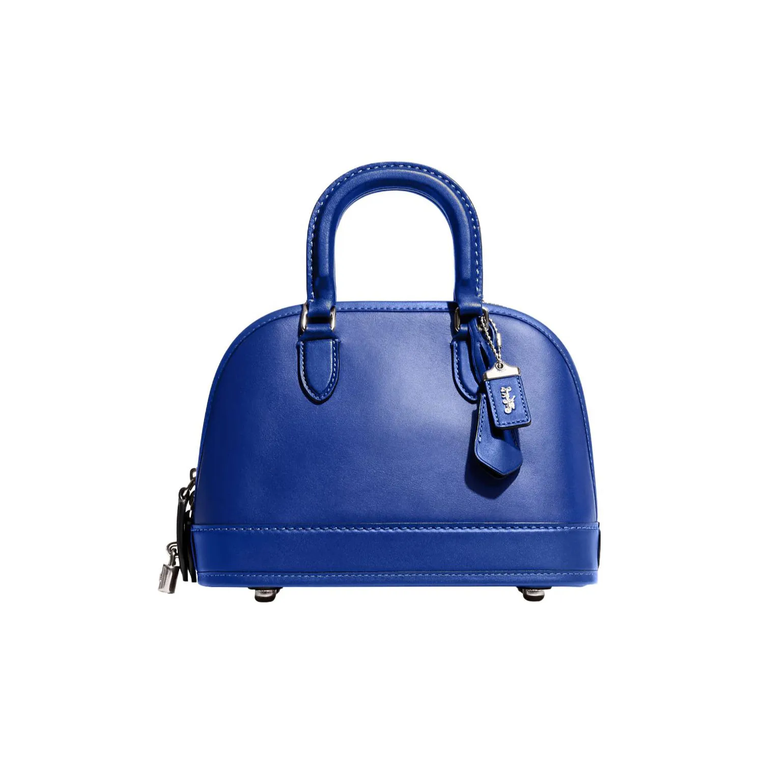 COACH Revel Glove Tanning Shoulder Bag, Crossbody Bag, Handbag Medium Size Women's Blue