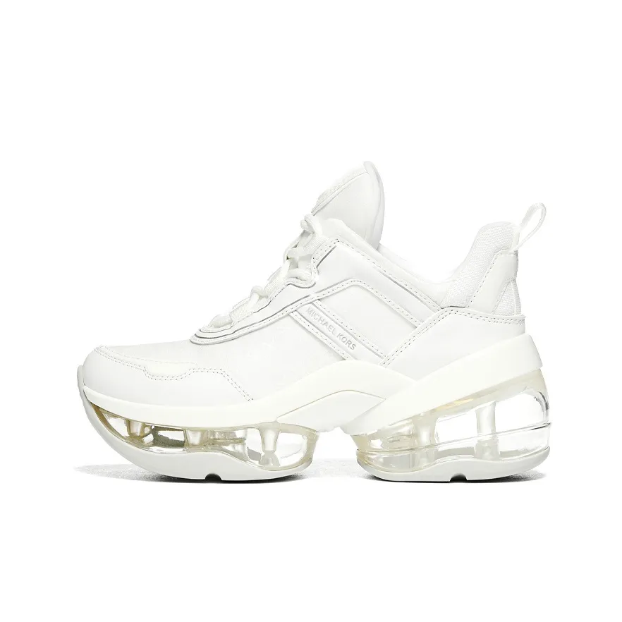 MICHAEL KORS Olympia Slip Resistant Low Top Sports Casual Shoes Women's White