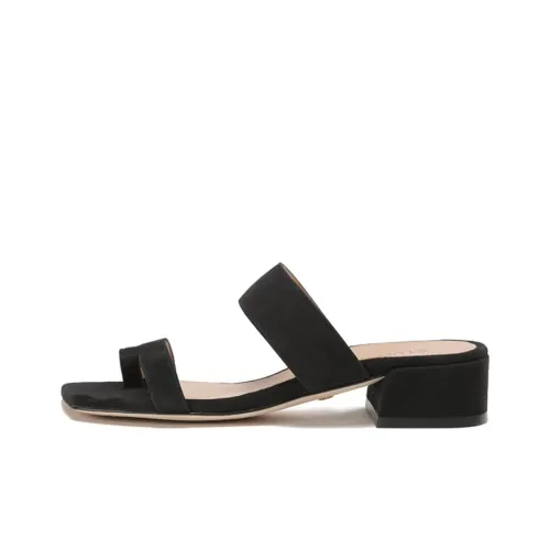 Stuart Weitzman Слипоны Черные Женские