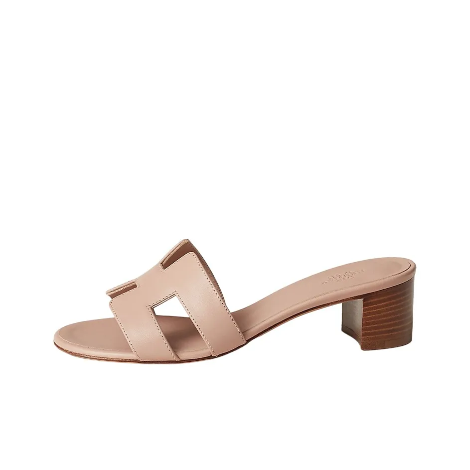HERMES Oasis Odor Resistant Slide Slippers Women's Nude