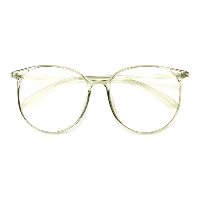 AAJF TR Памятный пластик TR90 Нержавеющая сталь Овал Оправы для очков Женские