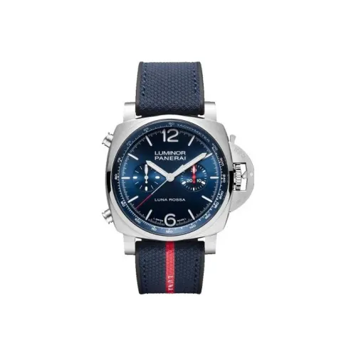 PANERAI Автоматический Механический Movement Мужские часы Luminor LUMINO Collection, 44 мм, синий