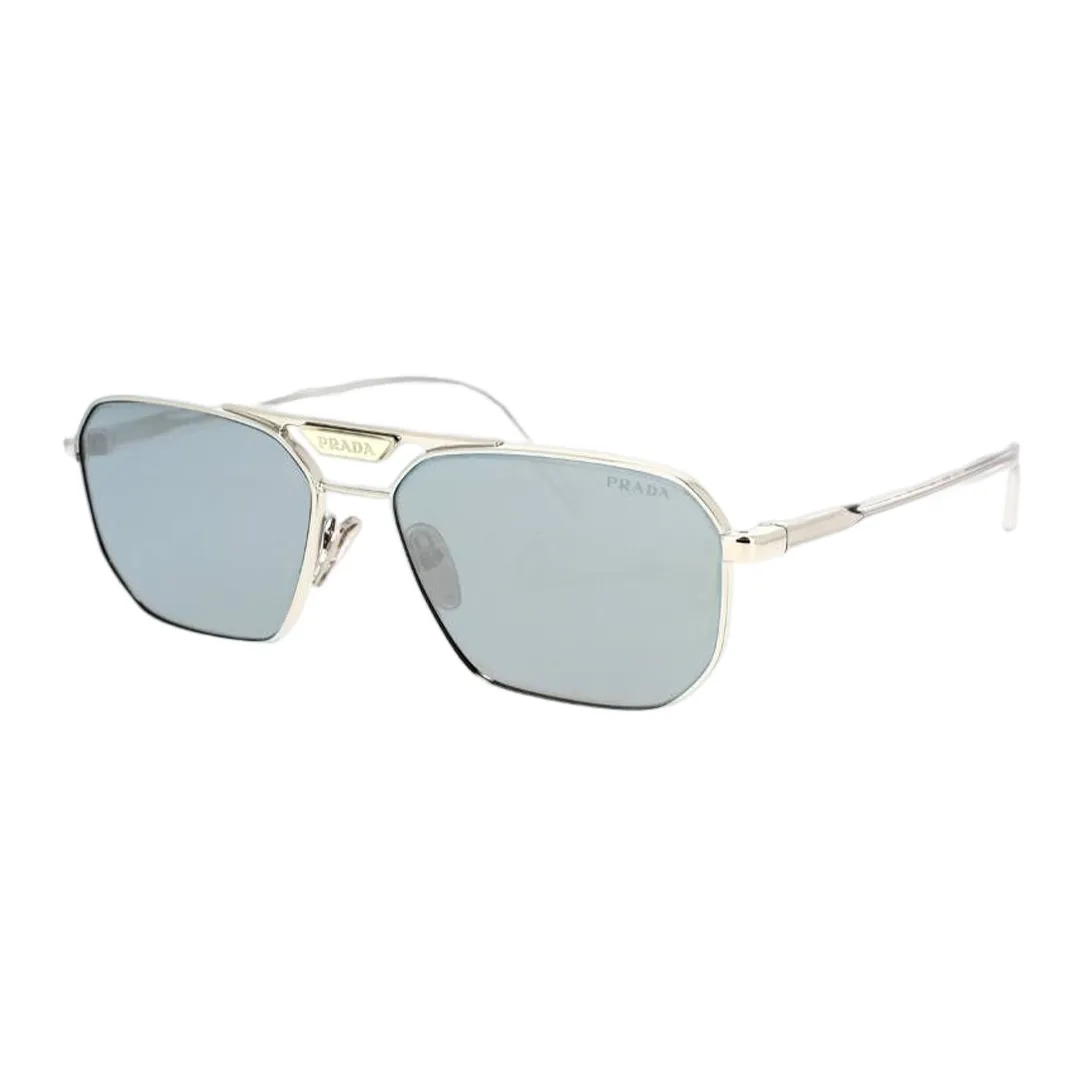 PRADA Sunglasses Men Silver