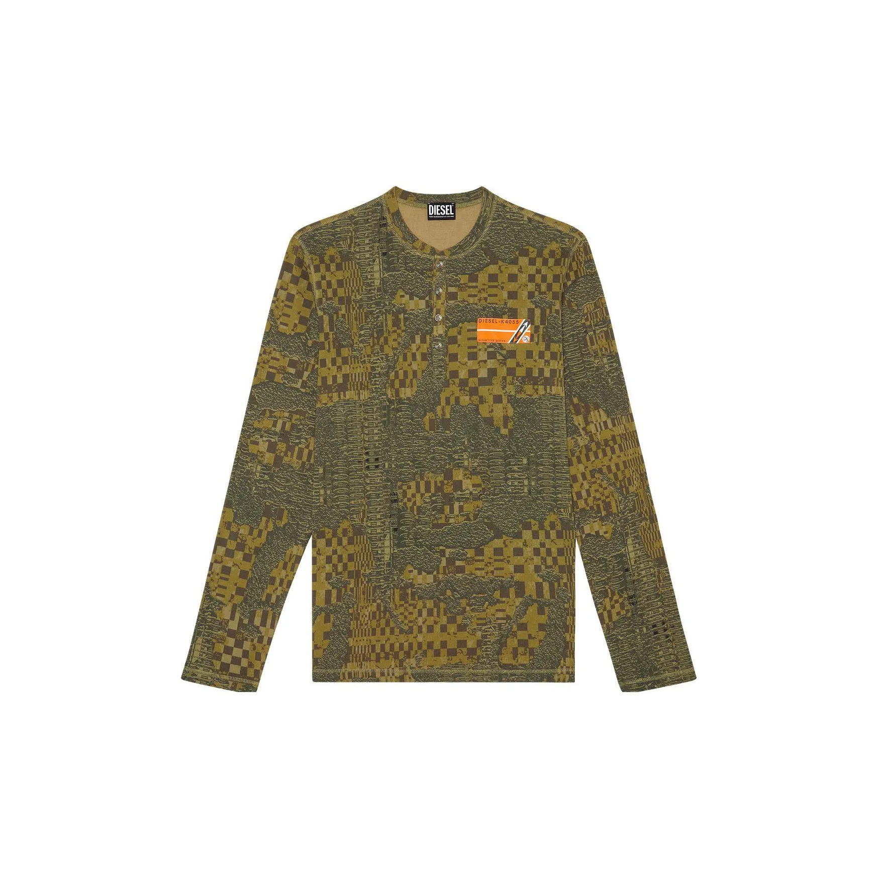 DIESEL T Shirts Men's Olive Green