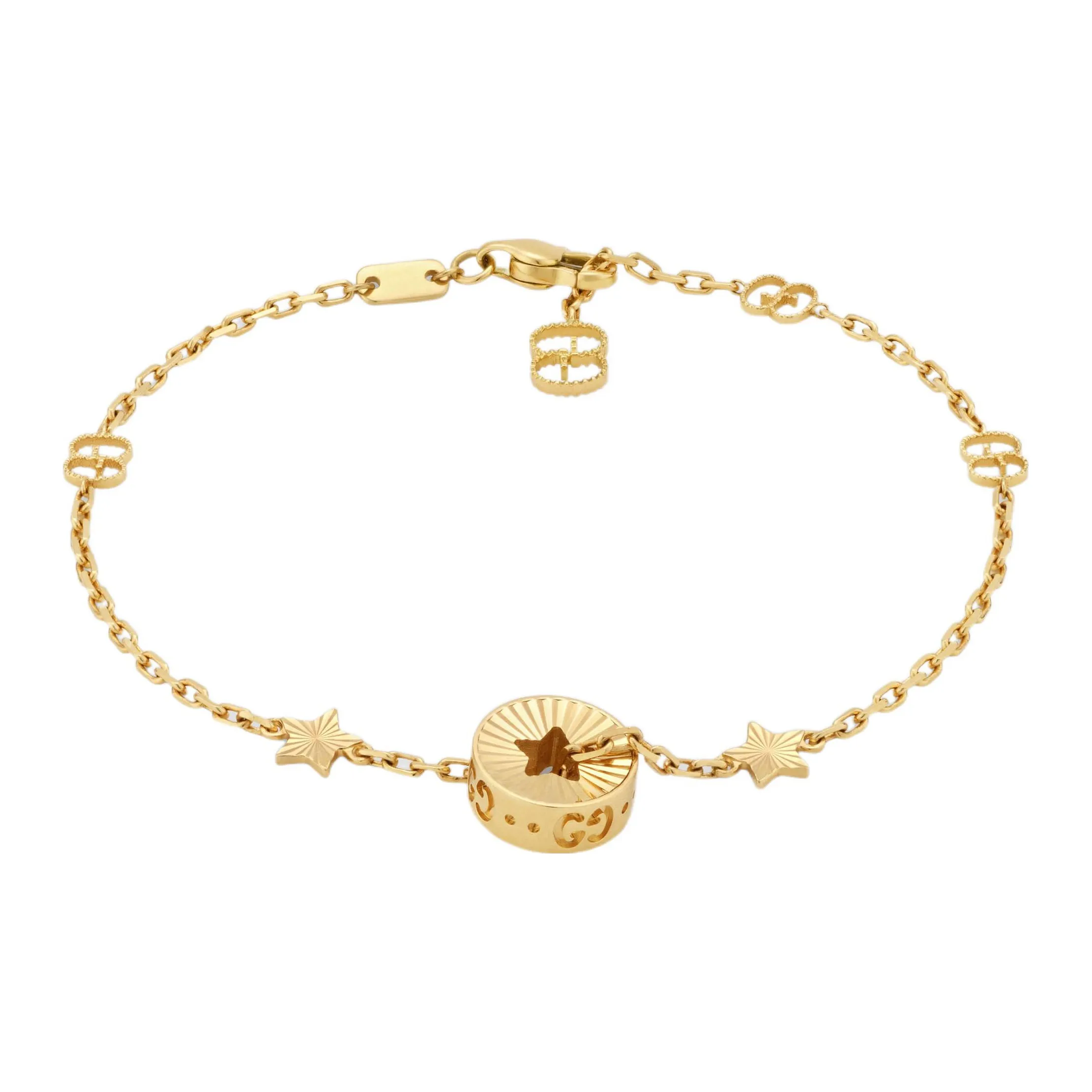 GUCCI 18kt Yellow Gold Icon Star Bracelet