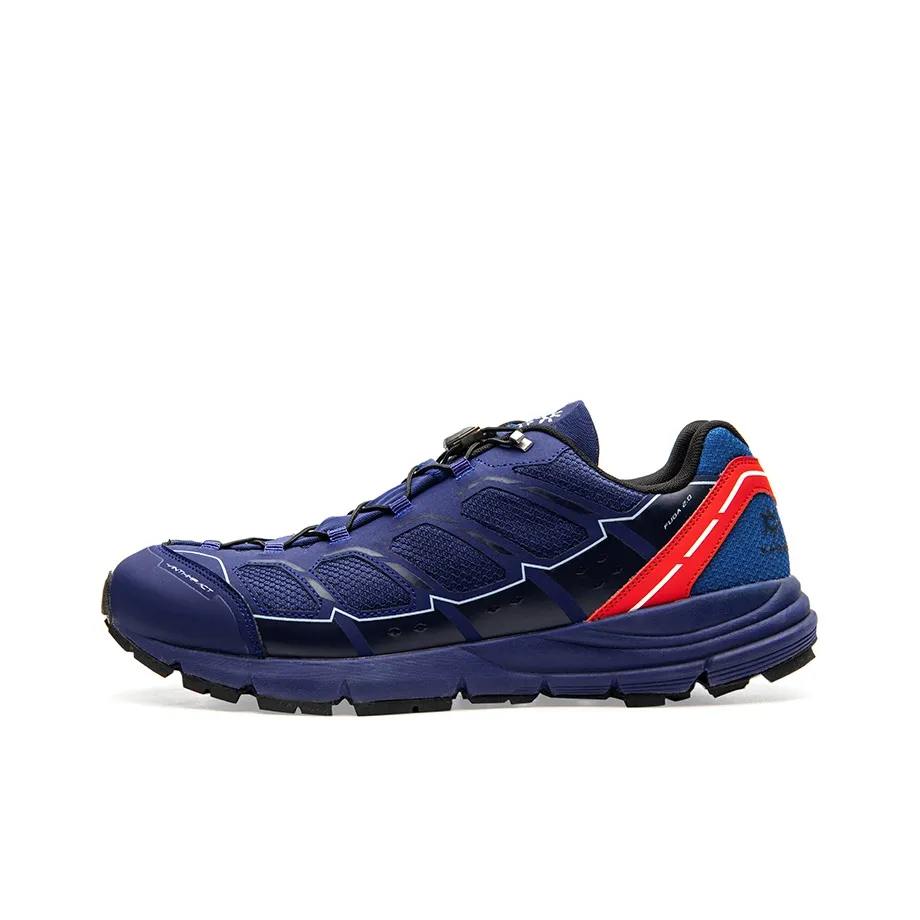 KAILAS Classic 2 Collection Cushioned Slip Resistant Breathable Low Top Running Shoes Men's Dark Blue