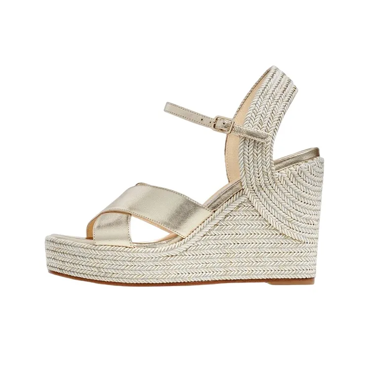 Jimmy Choo Dellena 100mm Espadrille Wedges