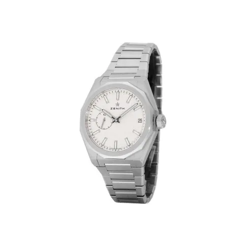 ZENITH Автоматический Механический Movement Мужские Часы Defy Collection 41 мм Серебряные