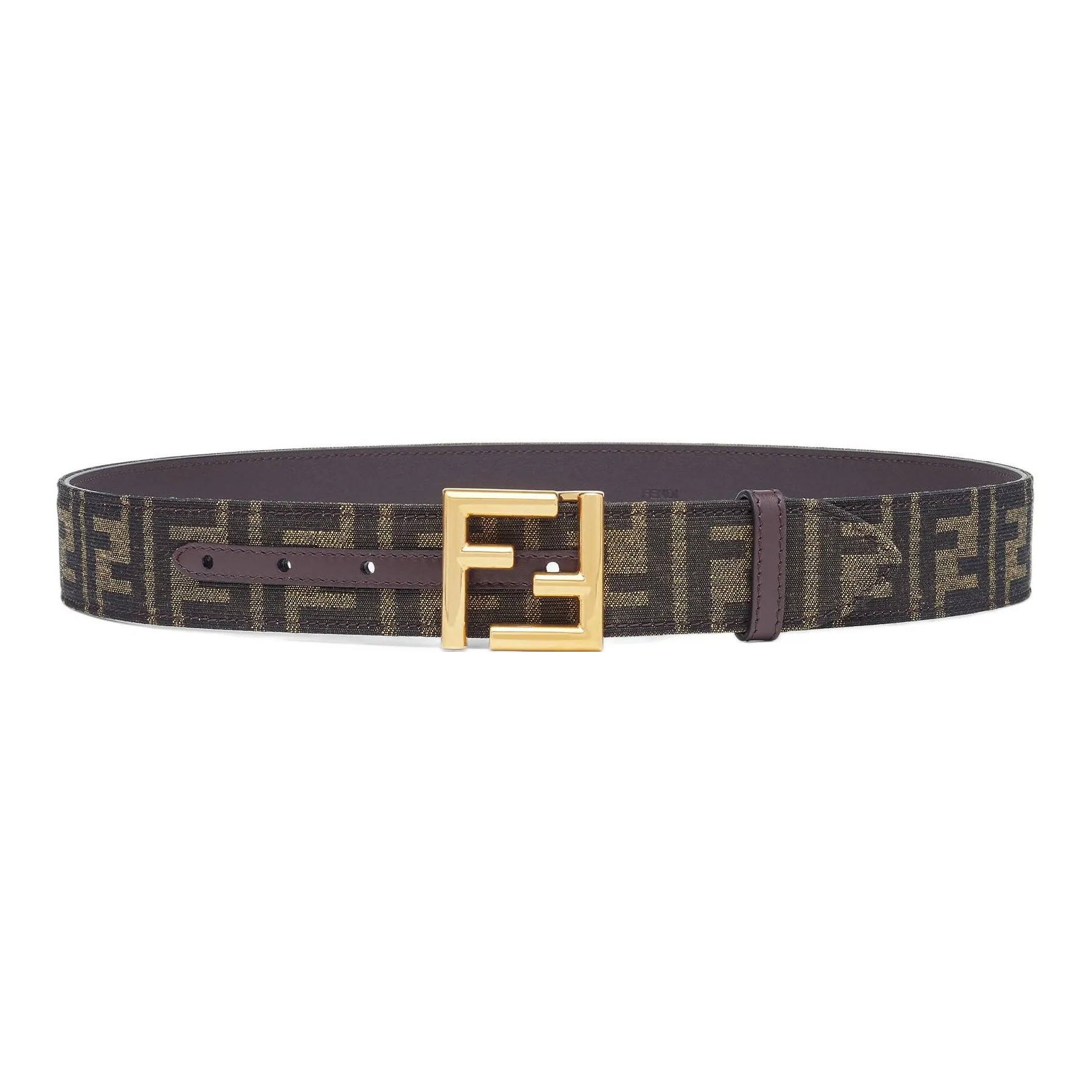 FENDI Leather Belts Women's Brown