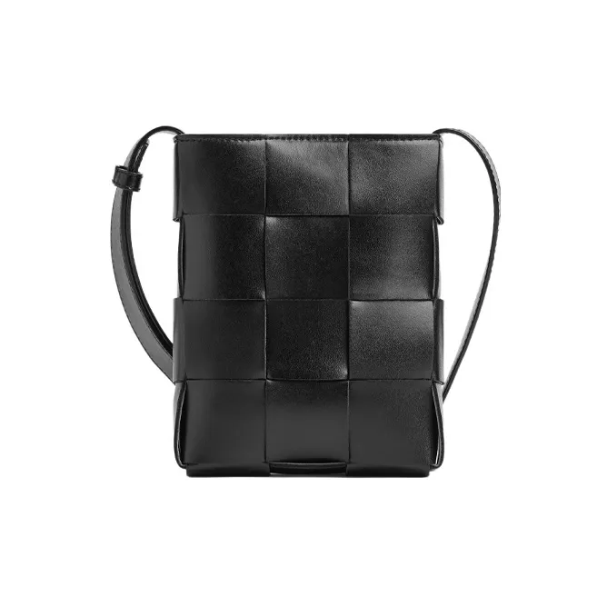 Bottega Veneta Interwoven Leather Phone Case