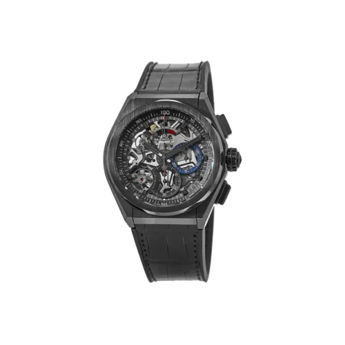 ZENITH Автоматический Механический Movement Мужские Часы Defy Collection 44 мм Черные