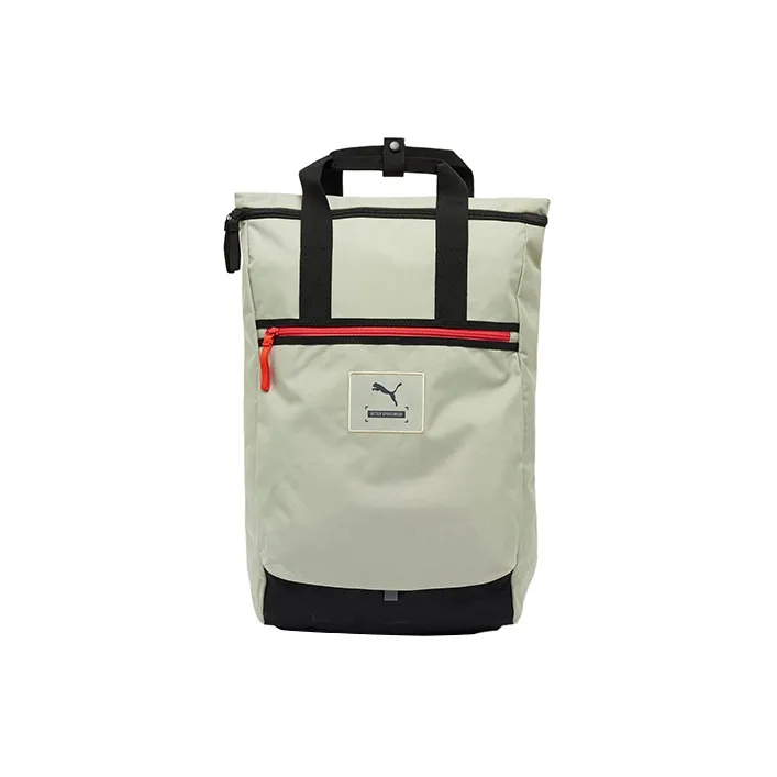 PUMA Fabric Handheld Backpack Regular Unisex Gray Green