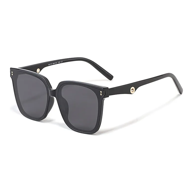 Sagawa Пластина And Металл Квадрат Солнцезащитные очки Унисекс