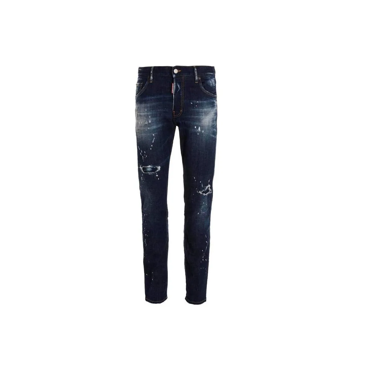 DSQUARED 2 Paint Splatter Distressed Jeans