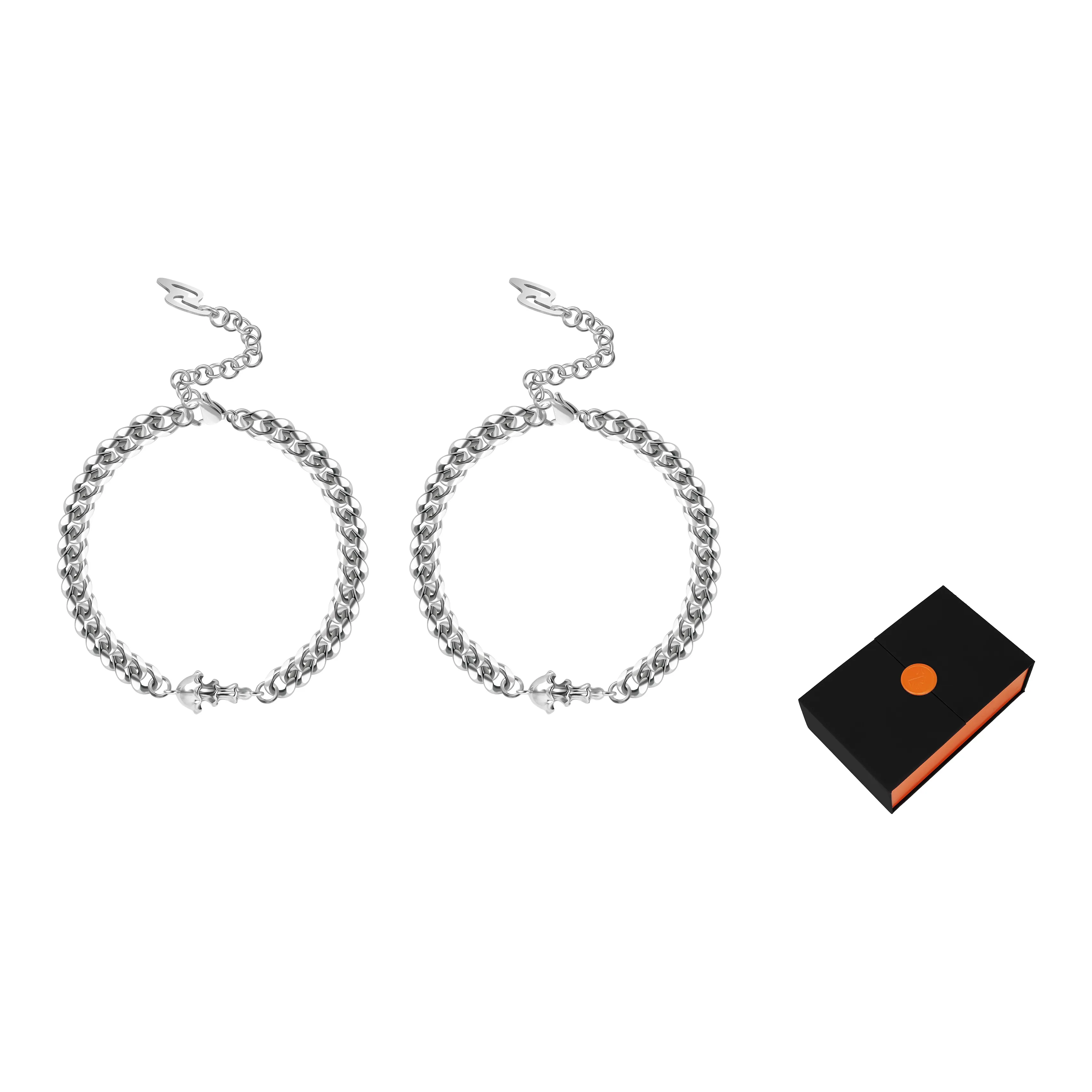 OMTO Браслеты Белый Shining Золотой Унисекс