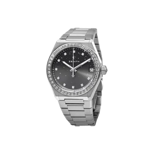 ZENITH Автоматический Механический Movement Женские Часы Defy Collection 36 мм Серые