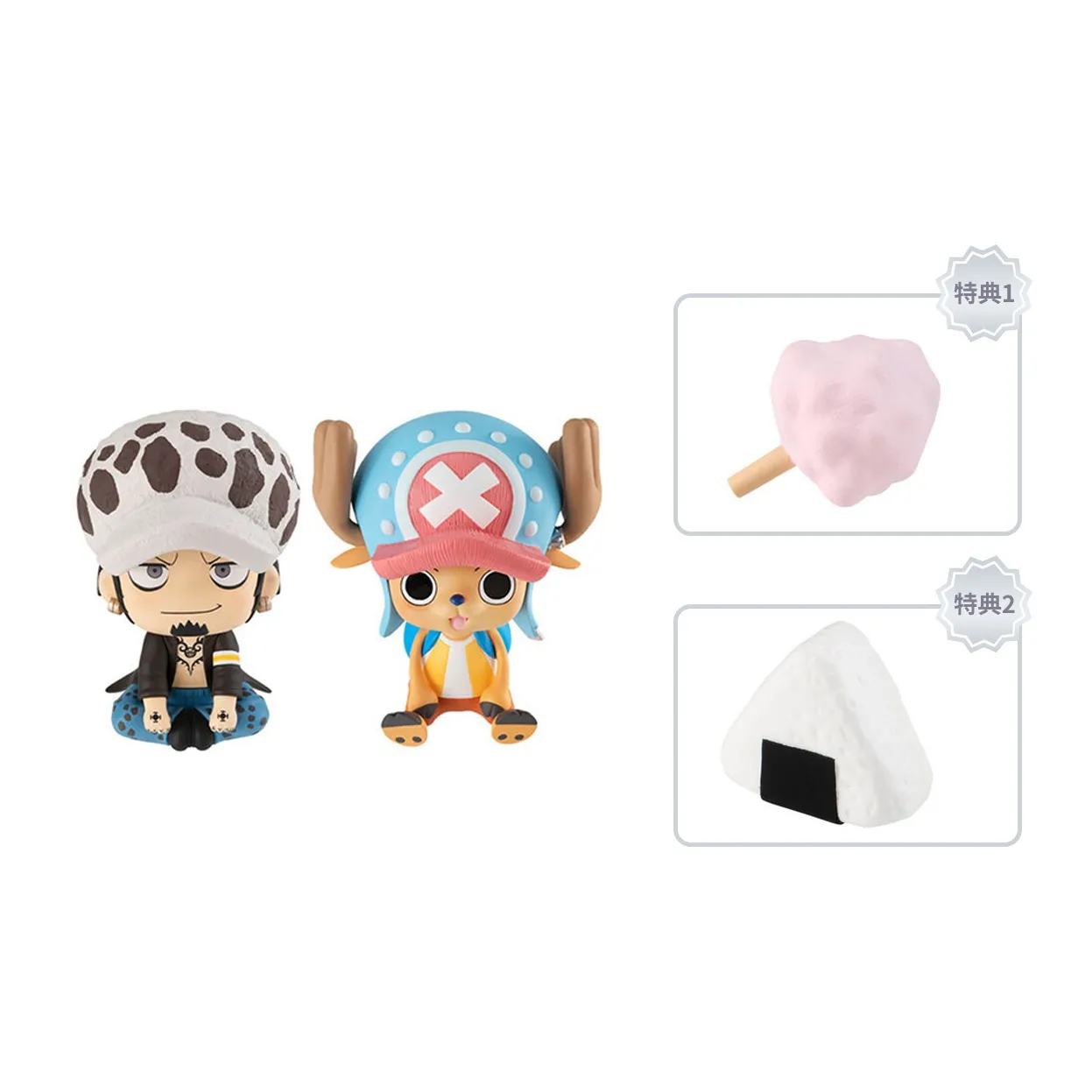 MegaHouse Тони Тони Чоппер LOOK Вверх Ван-Пис Луффи Набор Без бонуса Фигурки в стиле chibi 11cm 9cm