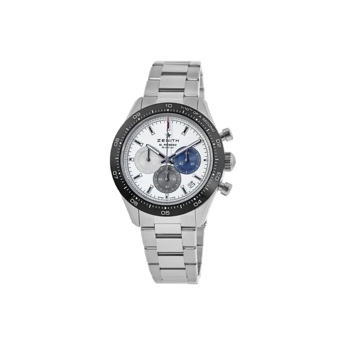 ZENITH Chronomaster Sport Flagship Collection Mechanical Movement Men's Watch White Dial