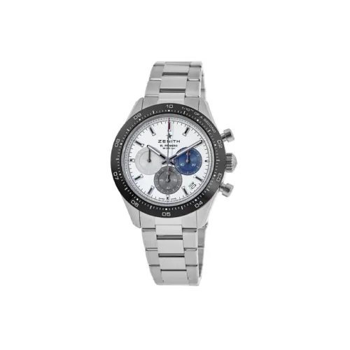ZENITH Механический Movement Мужские Chronomaster Sport флагманская коллекция часы Белый