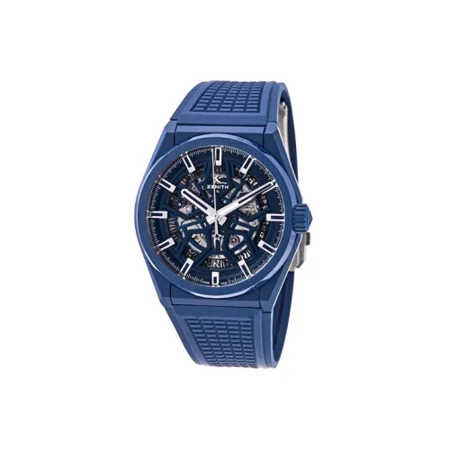 ZENITH Автоматический Механический Movement Мужские Часы Defy Collection 41 мм Синие