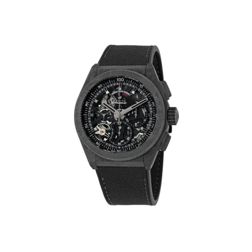 ZENITH Автоматический Механический Movement Мужские Часы Defy Collection 44 мм Черные