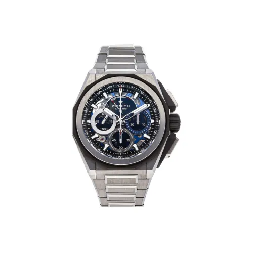ZENITH Автоматический Механический Movement Мужские Часы Defy Collection 45 мм Синие