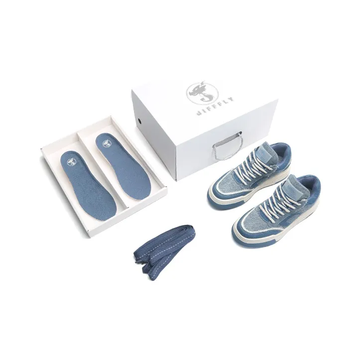 Jifffly Air Cushion Коллекция Скейтборд Кроссовки Унисекс Синий