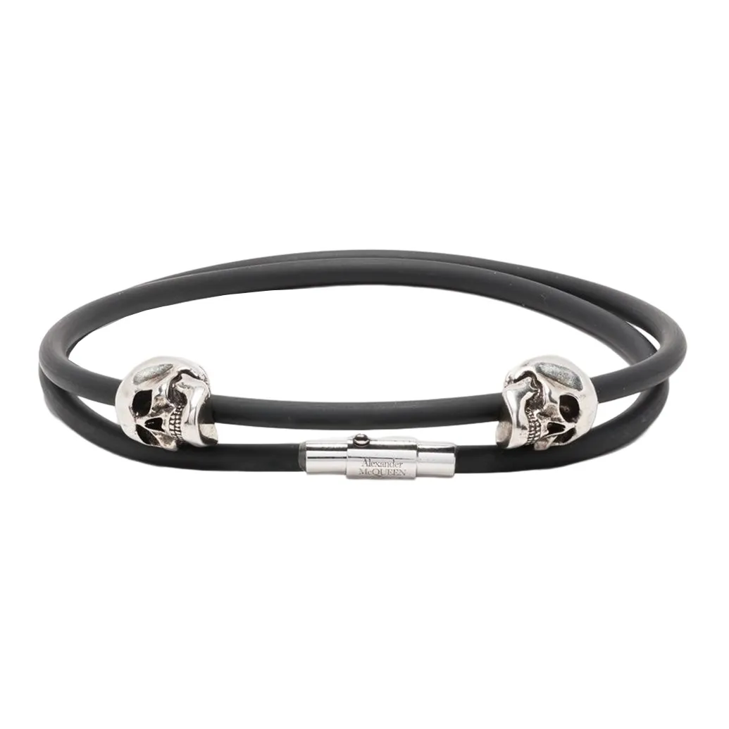 Alexander McQueen Латунь Наручные повязки Мужской Черный