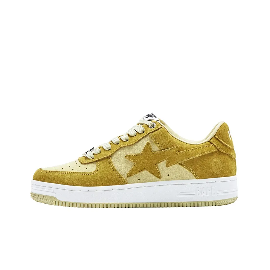 A BATHING APE STA Стильные Скейтбординги Женские Желтые