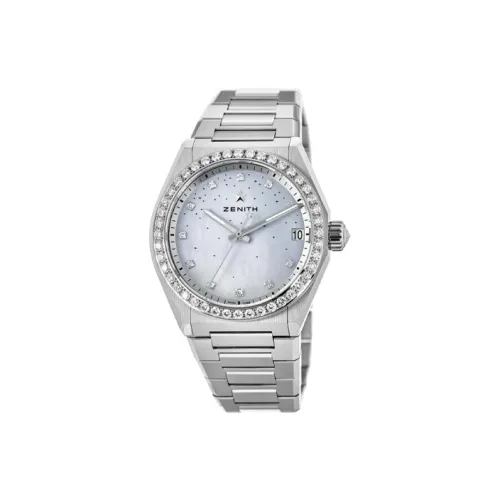ZENITH Автоматический Механический Movement Женские Часы Defy Collection 36 мм Серые