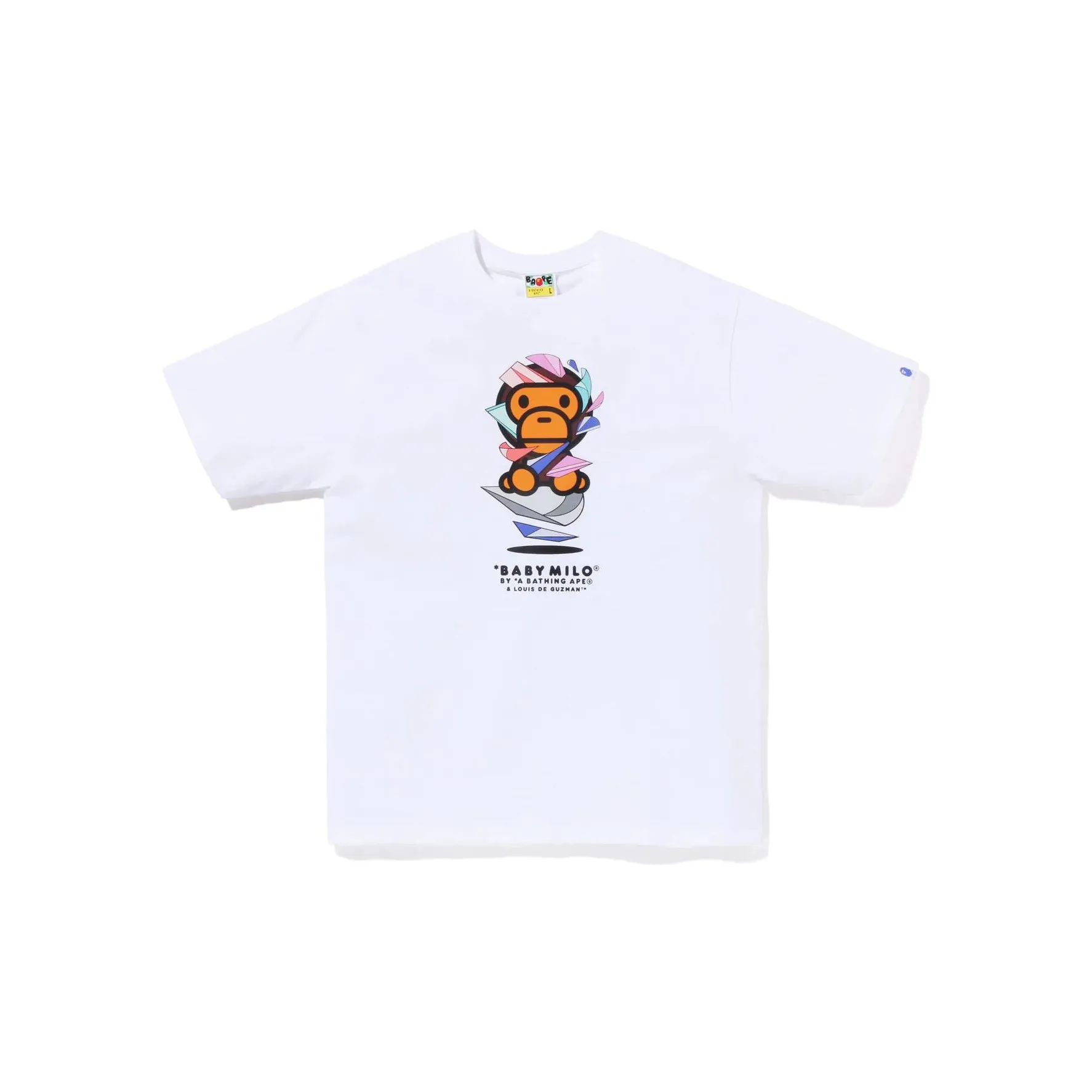 A BATHING APE x LDG Детский Миро (фиолетовый) Tee FW22 T Рубашка Мужская