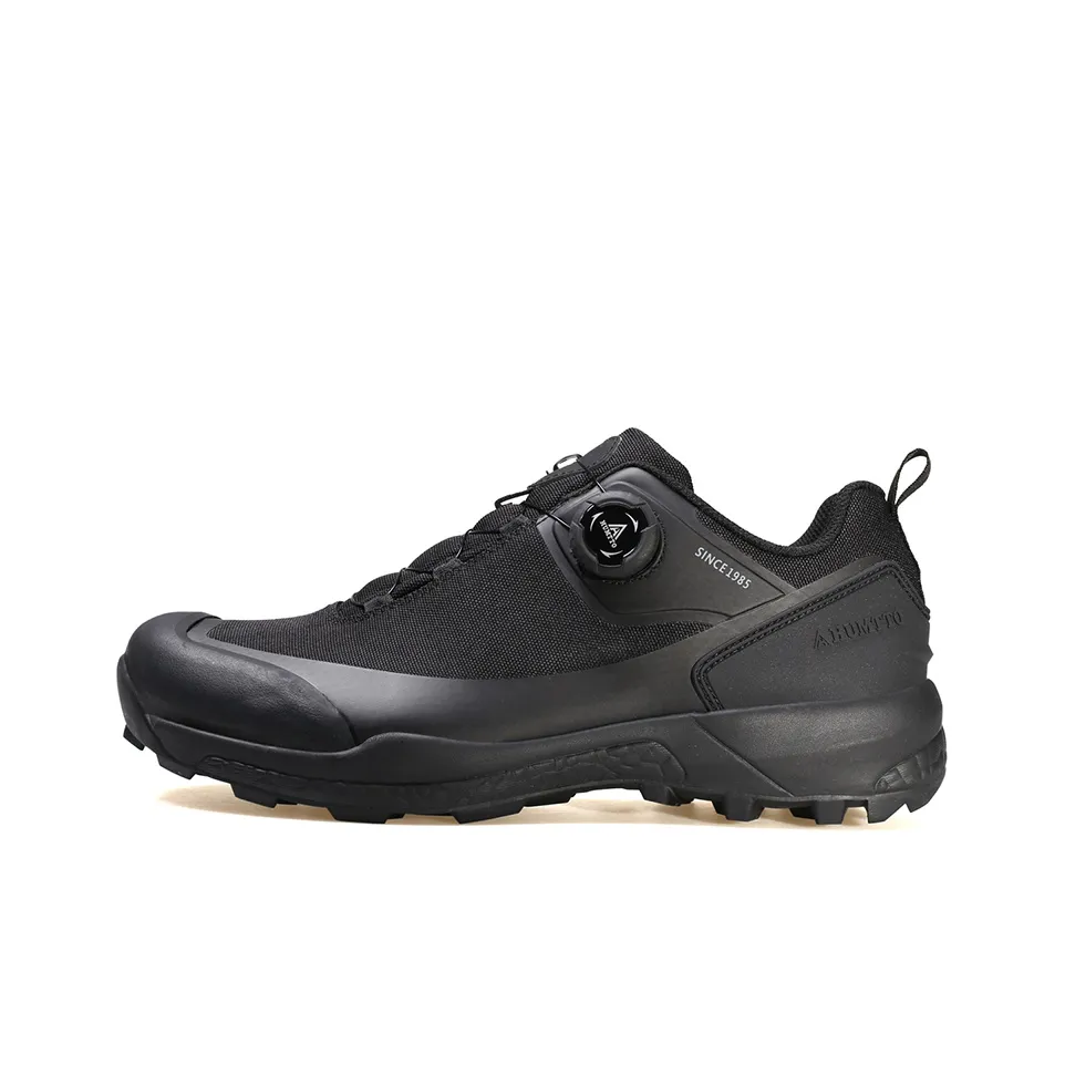 HUMTTO Mountaineering & Hiking Shoes Men's Low top Black/Dark Gray/Dark Blue/Dark Purple