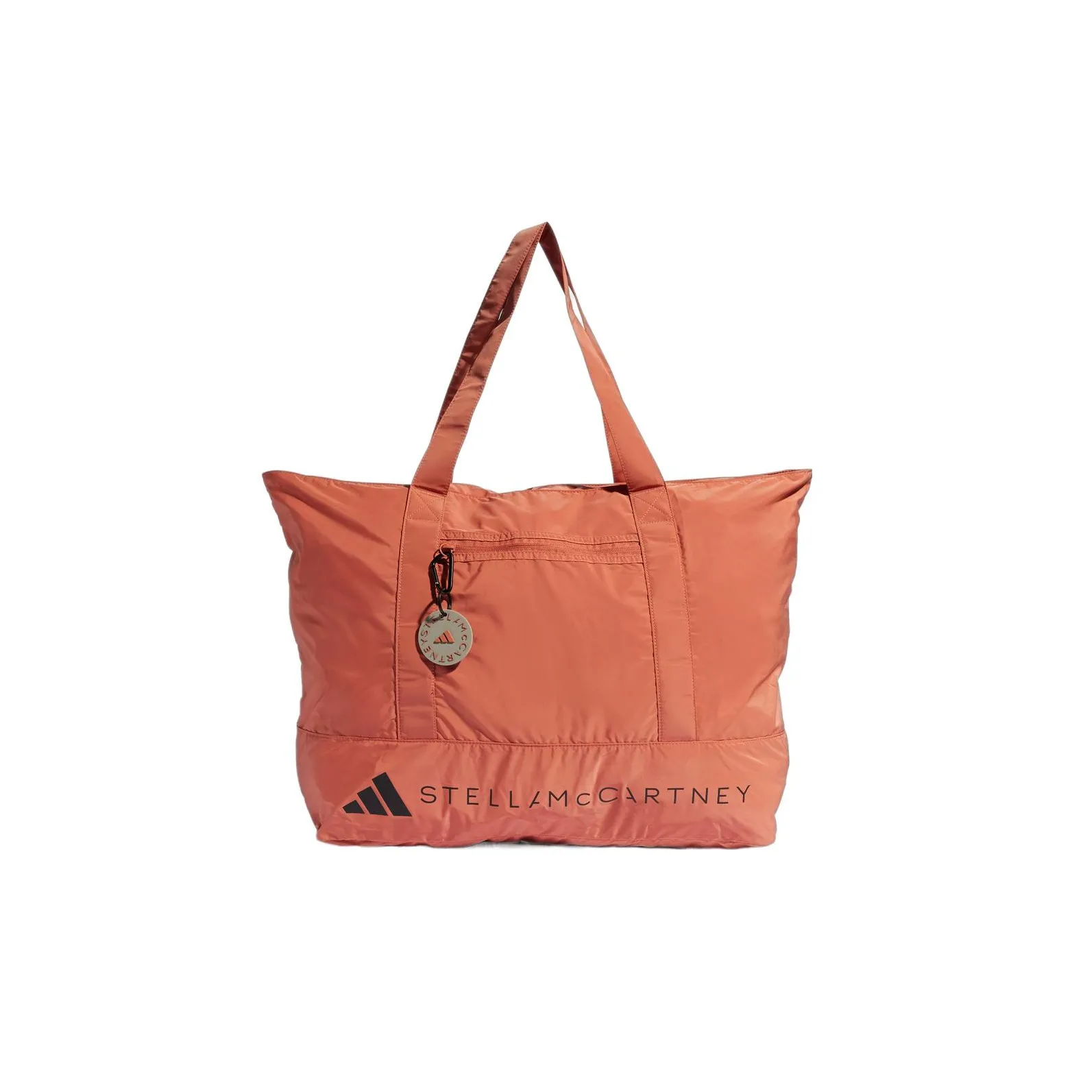Adidas Recycled Polyester Plain Weave Fabric Portable Sports Bag, Gym Bag Women's Brown