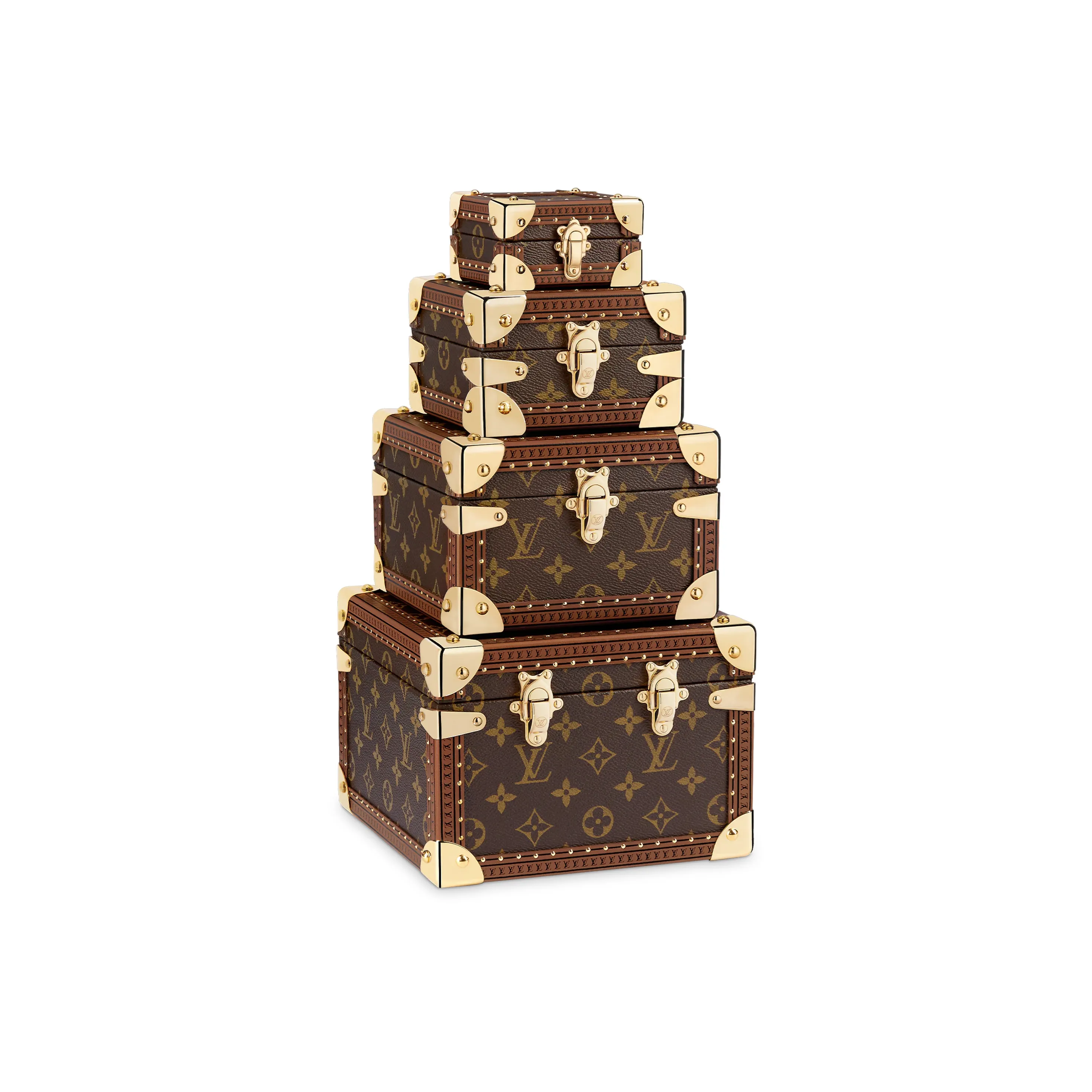 LOUIS VUITTON Pyramid Trunk