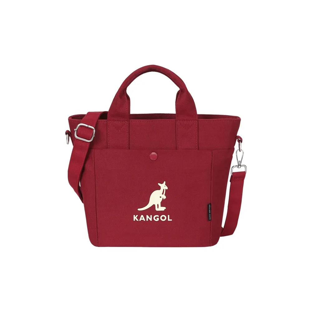 KANGOL Холст Сумка через плечо Средняя Унисекс Красная Черная Белая